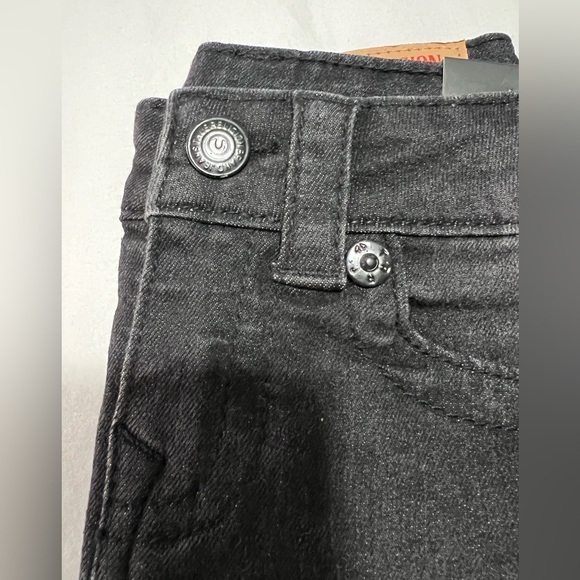 True Religion Geno Relaxed Slim Stretch Moto Jeans NWT - Picture 3 of 7